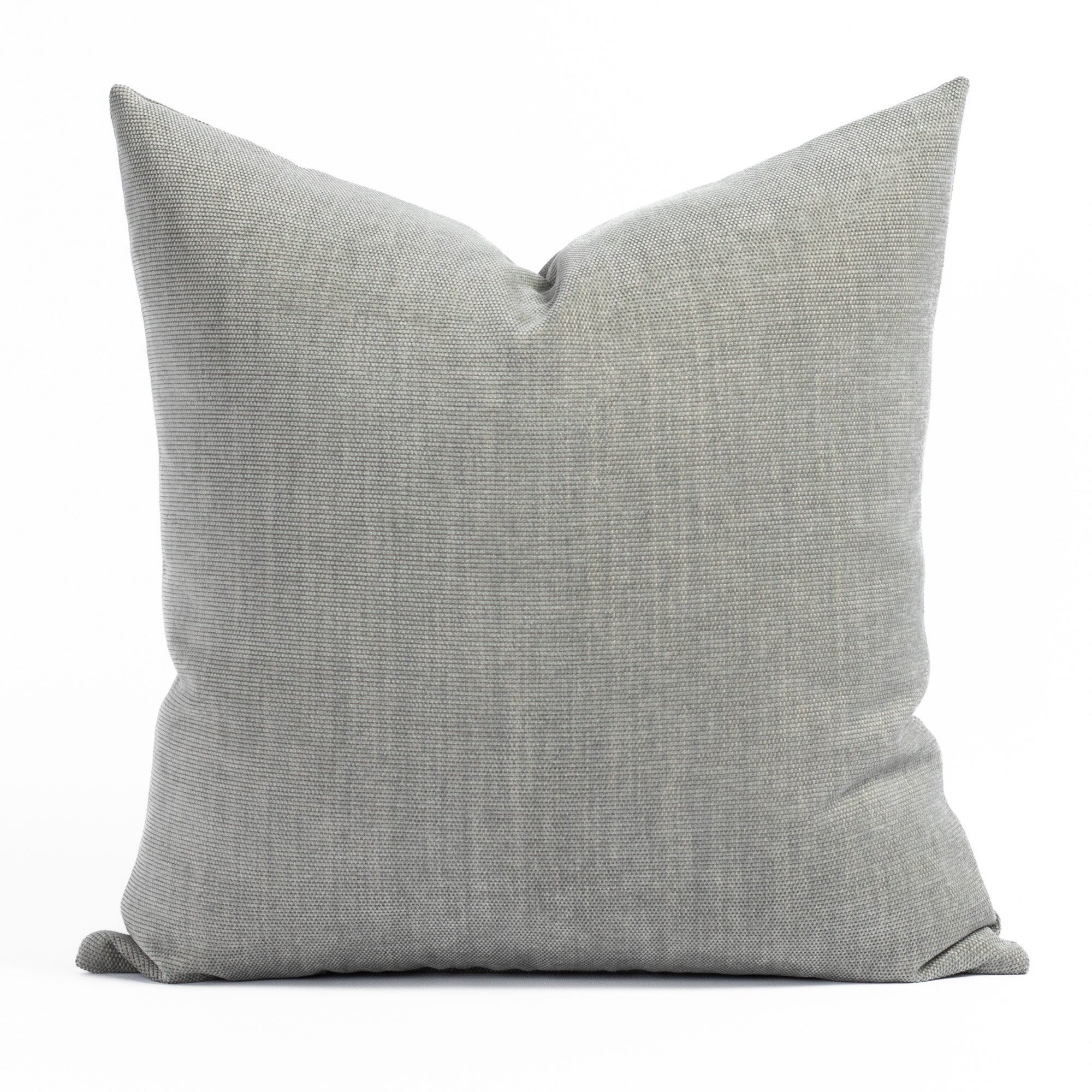 Remy Silver Lake 22x22 Pillow, a soft light gray pillow from Tonic Living