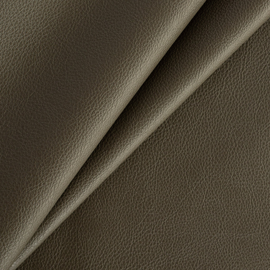 a charcoal gray green performance vinyl upholstery fabric : view 3