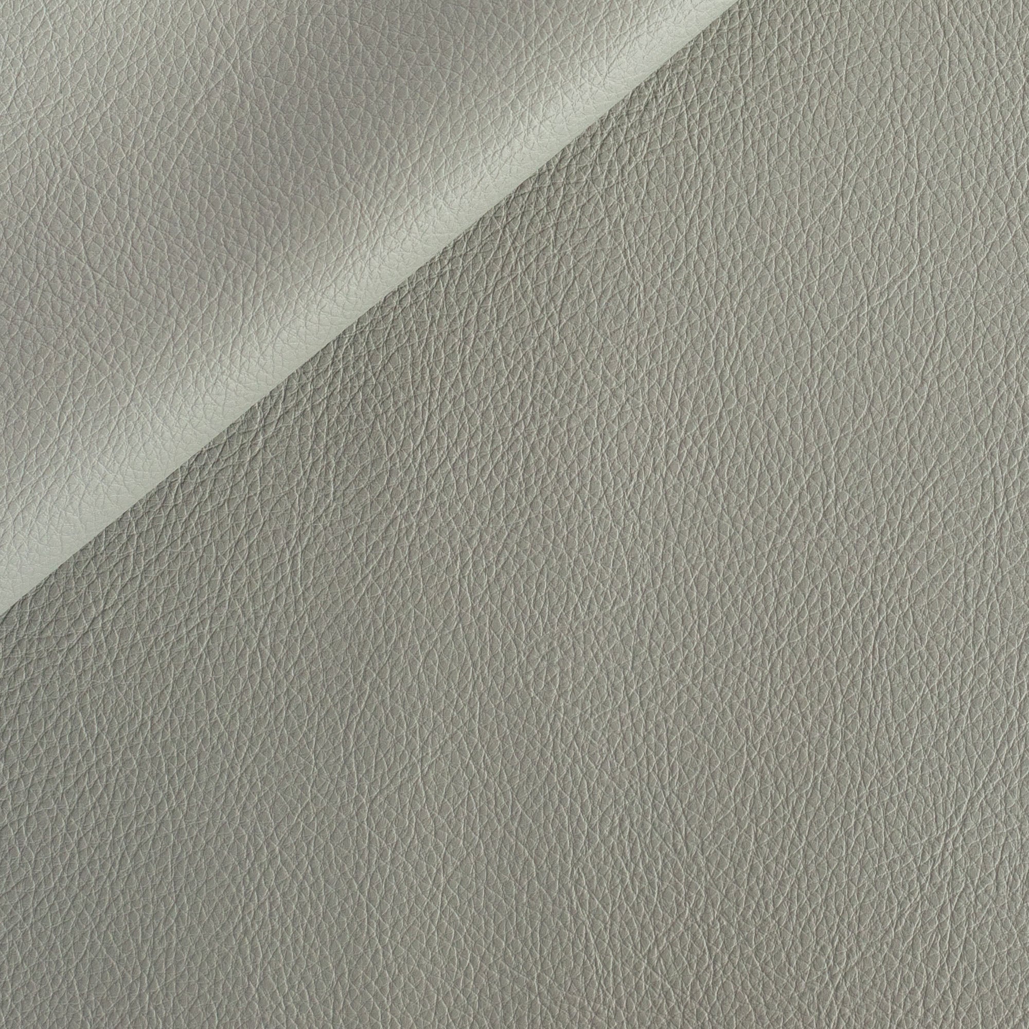 a gray vinyl performance upholstery fabric