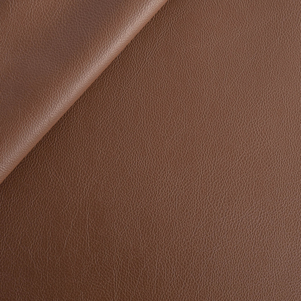 a deep brown vinyl faux leather performance upholstery fabric from tonic living