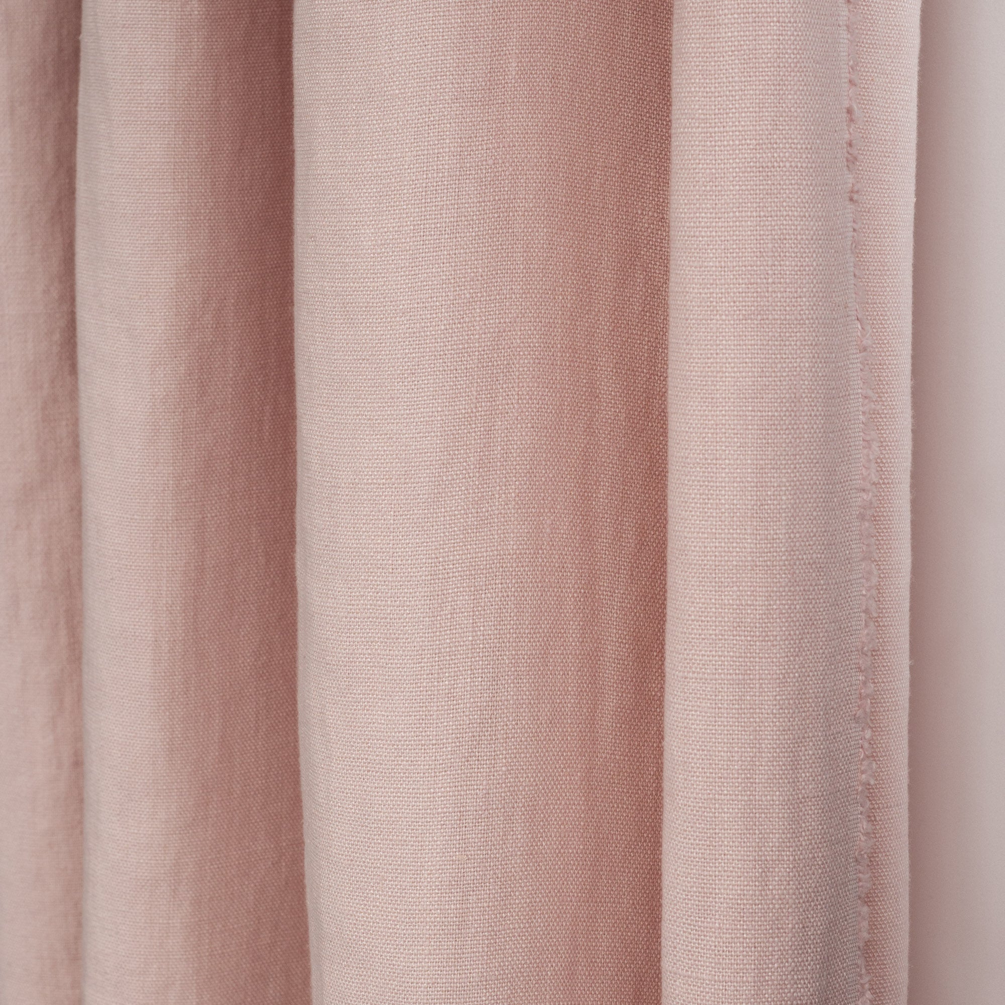 light pink linen curtain fabric
