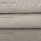 neutral color linen fabrics from tonic living