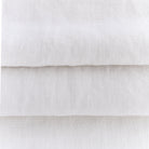 soft washed white linen fabric