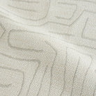 an off-white and light gray abstract line pattern fabric