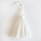 White Tassel trim accessory from Tonic Living