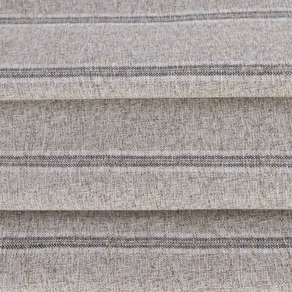 Yarmouth Stripe Zinc, gray stripe fabric from Tonic Living